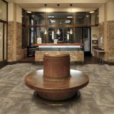 Melborne -1/12 Gauge Office/Hotel/Home Carpet Loop Pile Jacquard Carpet Tile with Eco-Bitumen Backing