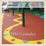 New Design Rubber Mat EPDM Rubber Granules/Recycle Rubber Tile