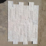 Exterior Wall Decoration Natural White Quartz Stone Veneer (SMC-SCP355)