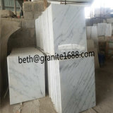 China Carrara White Natural Stone Marble Tile