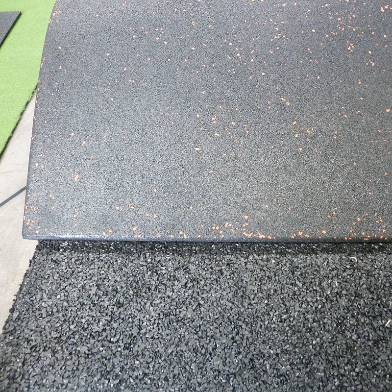 Rubber Floor Tile Color Industrial Rubber Floor Tile Wearing-Resistant Rubber Tile