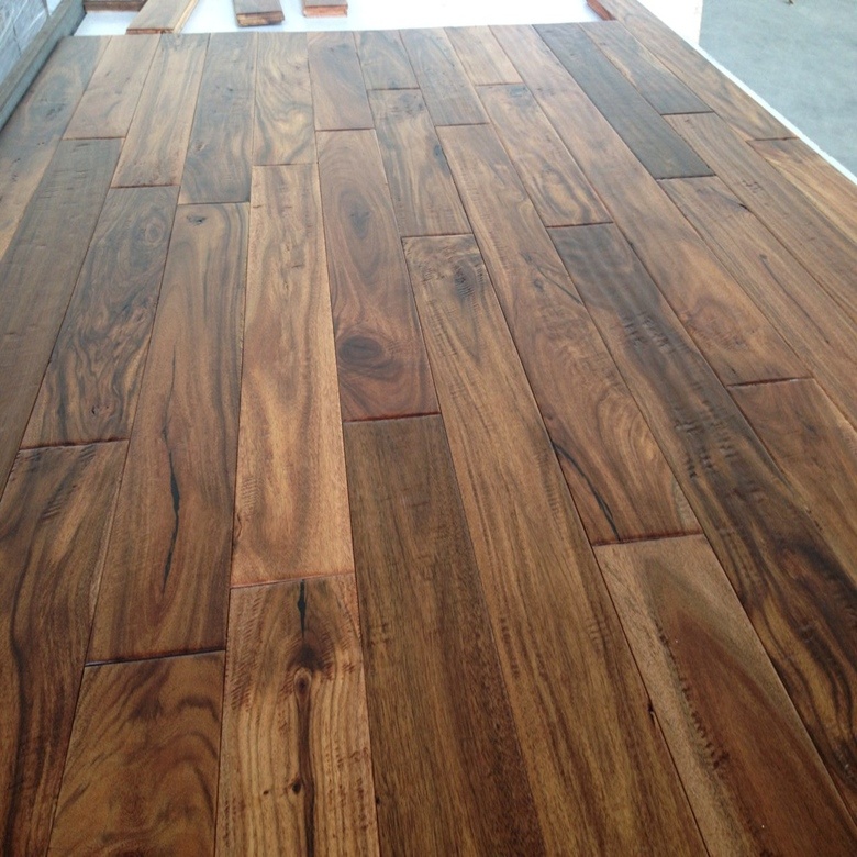 ABC Grade Solid Acacia Wooden Flooring