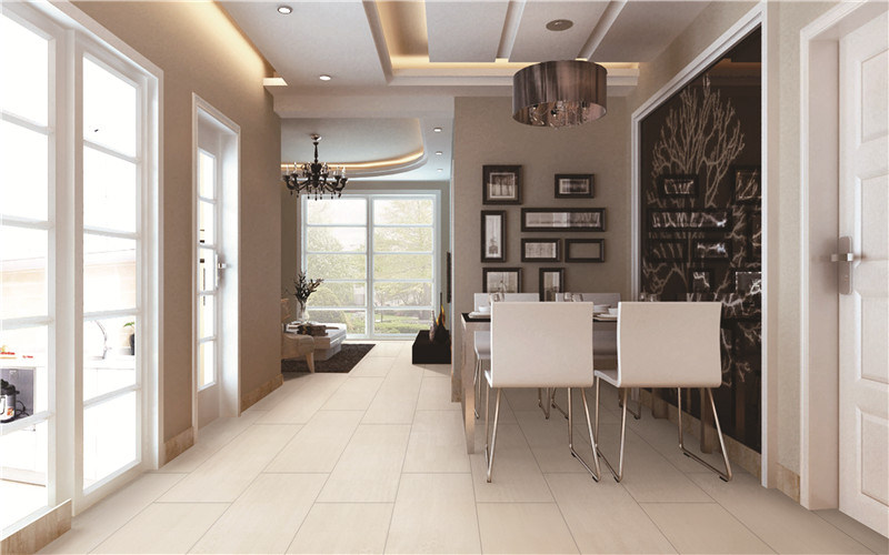 Lobby Flooring Design 600X600mm Ceramic Glazed Rustic Floor Tile