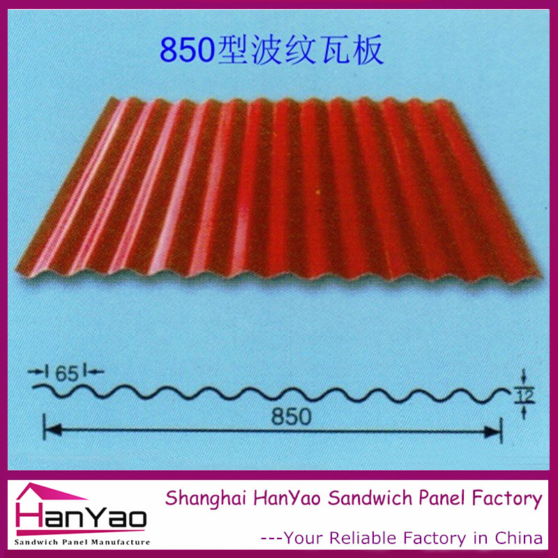 Stone Coated Corrugrated Color Steel Tile Roofing Sheets