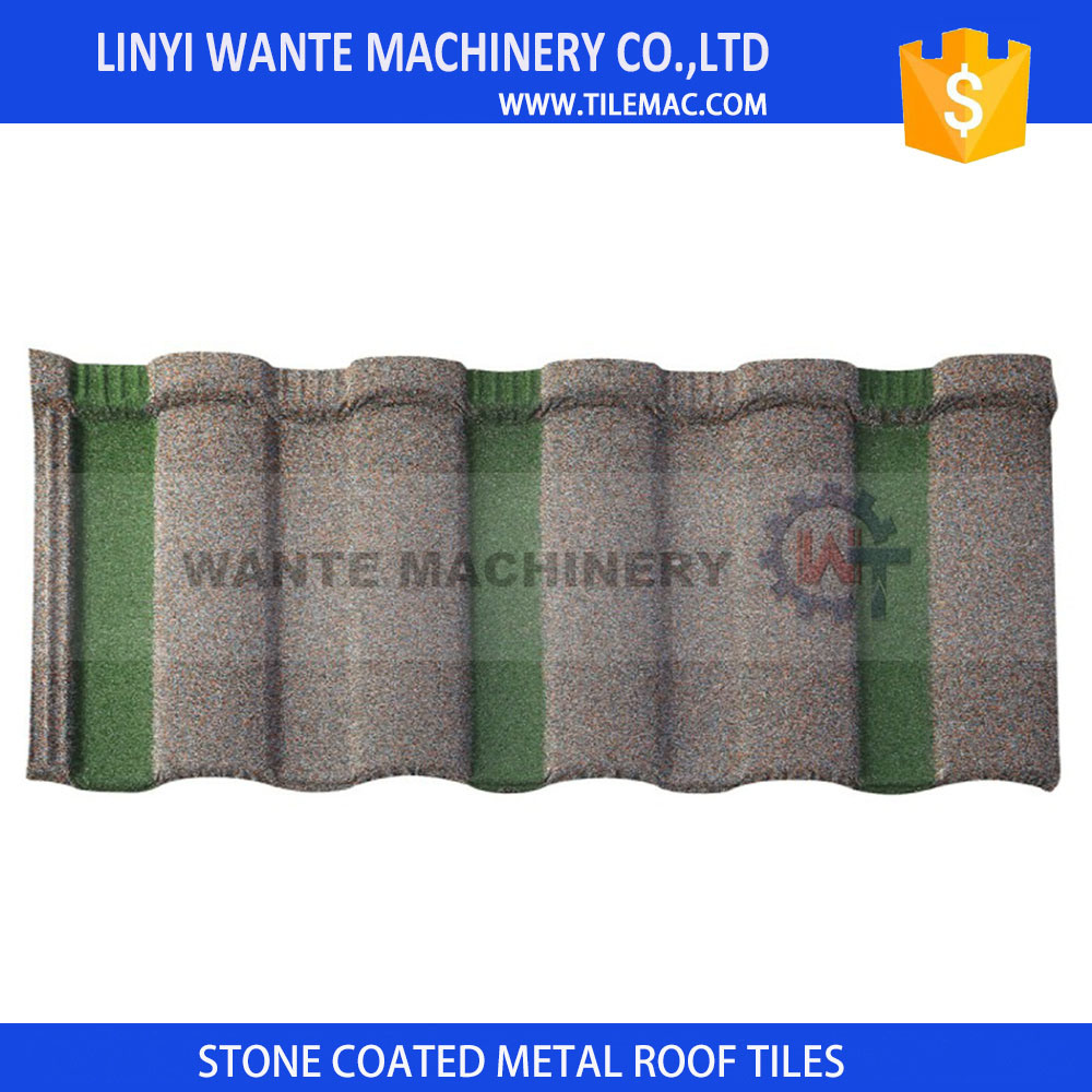 Double Colors Roman Roof Tiles with 2.7kg Weight for Roof Construction