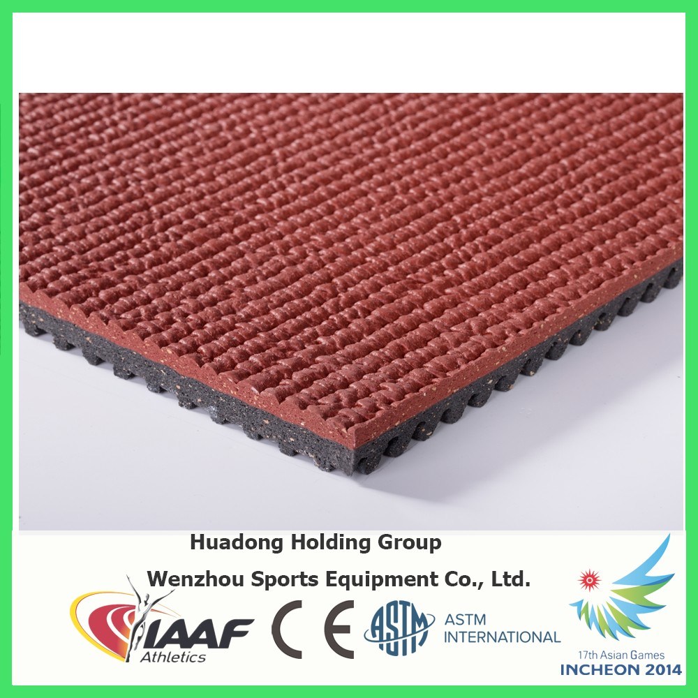 Wenzhou Sports Flooring for 13mm Rubber Running Track