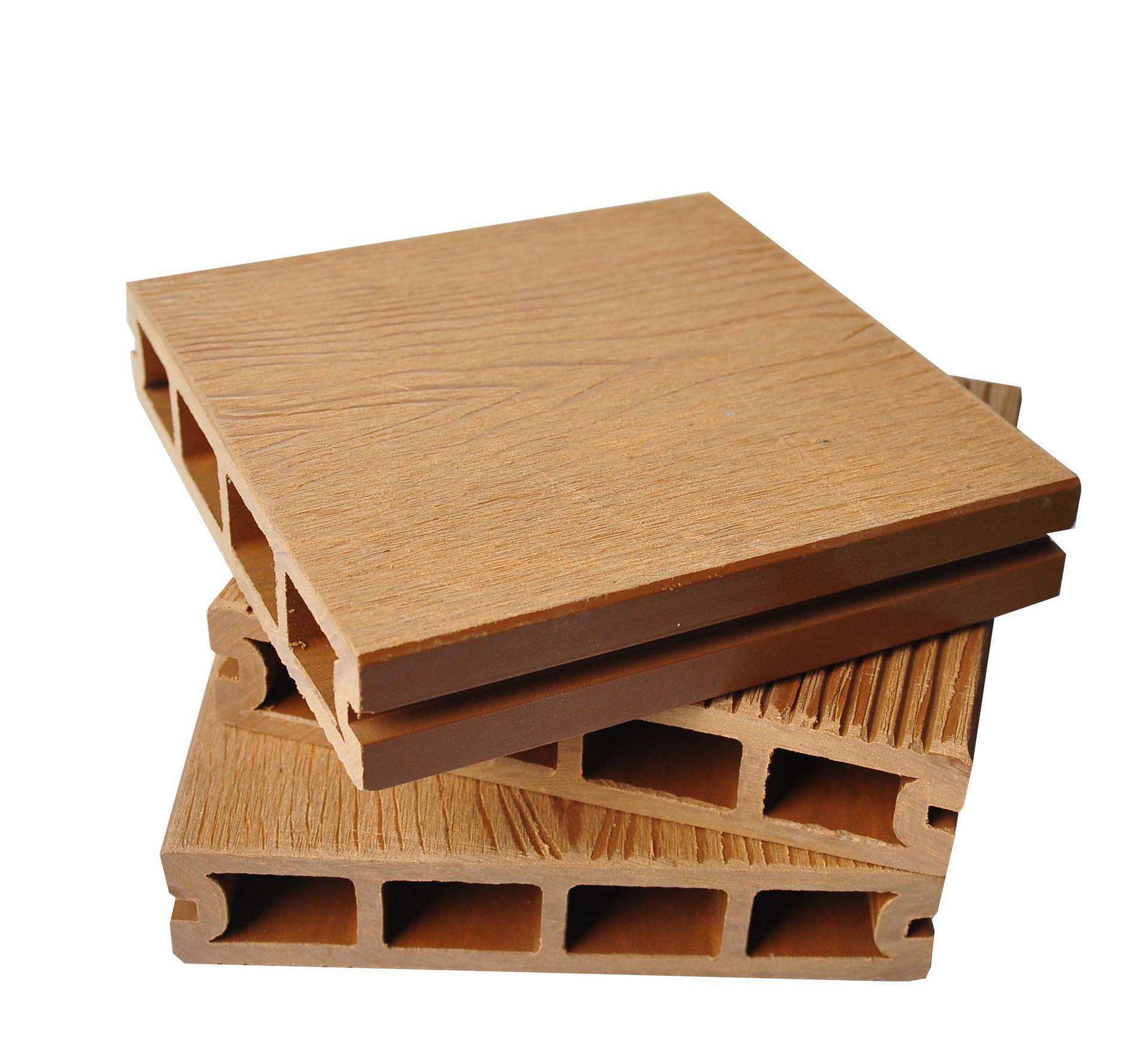 Green Wood Plastic Composite Flooring WPC Decking