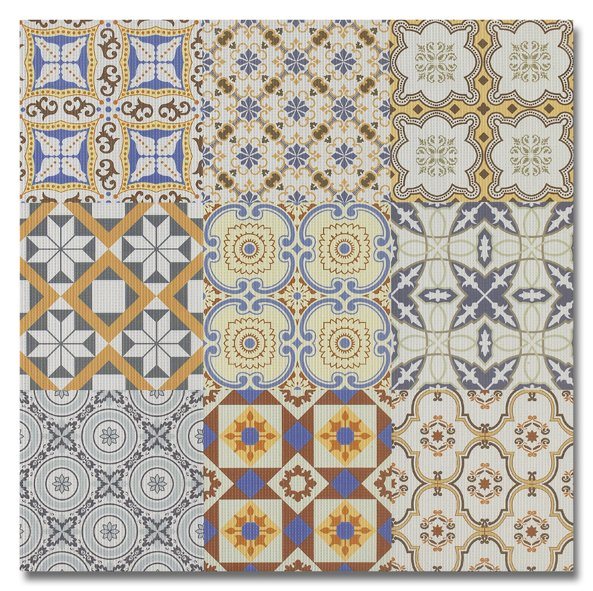 2017 Hot Sale Rustic Ceramic Tiles Non Slip Garden Tile Designs