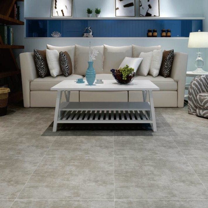 Classic Cement Matt Rustic Porcelain Tile 600*600mm for Floor and Wall (K6204)