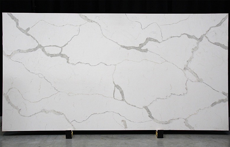 Carrara Custom Design Factory Price White Artifical Calacatta Quartz