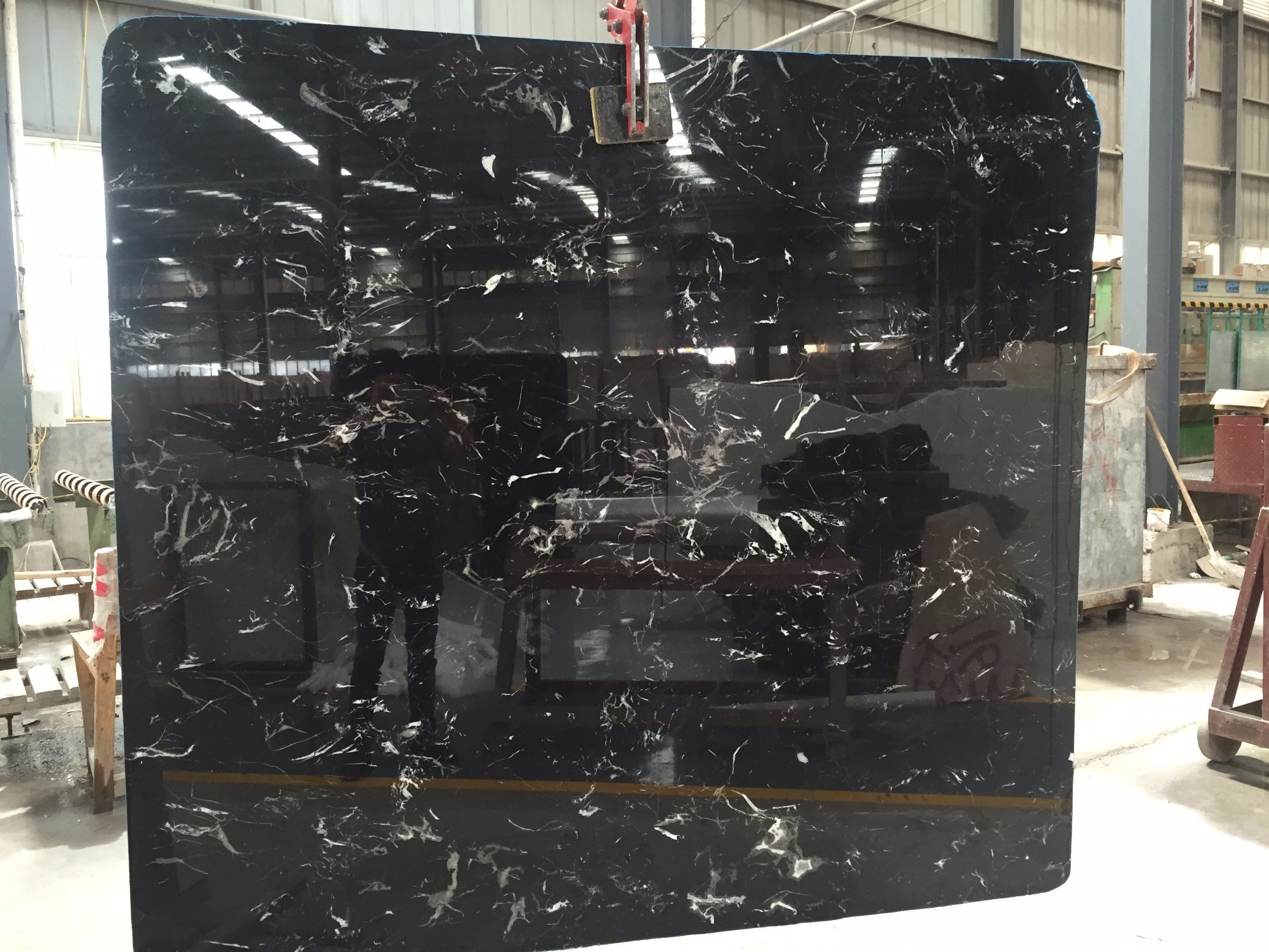 Ice Black Polished Tiles&Slabs&Countertop Marble