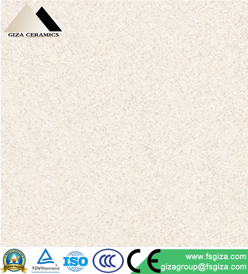 Glossy White Granite Stone Porcelain Tile 600*600mm for Floor and Wall (X66A01T)