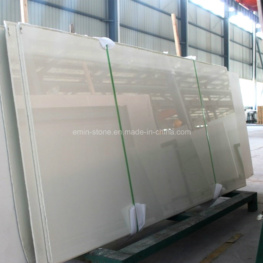 Large Slab of Nano Glass for Floor Tile, Building Material, Different with Ceramic