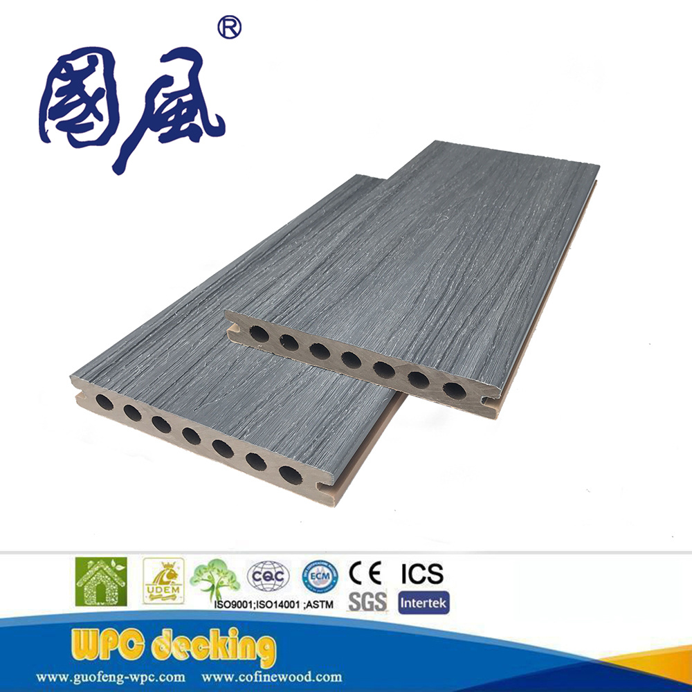 Outdoor WPC Flooring Board Co-Extrusion Decking