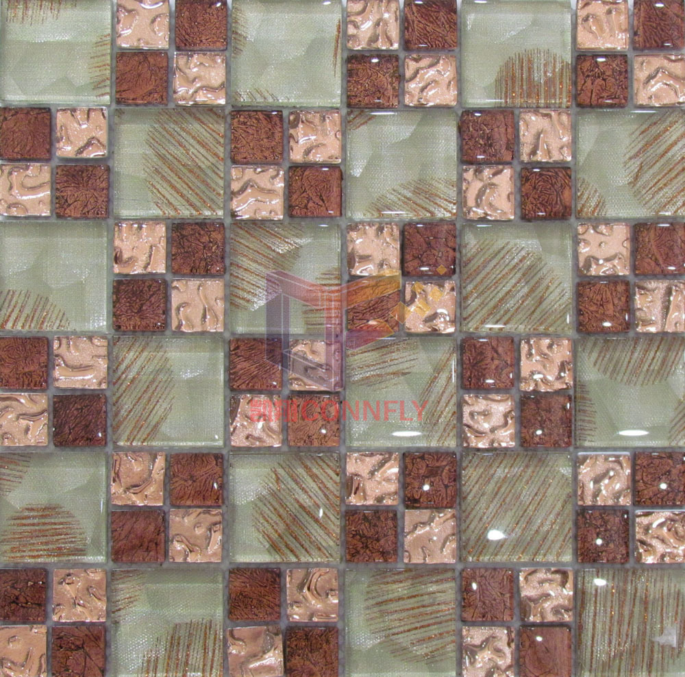 Silk Backed Glass Mosaic Tiles (CFC517)