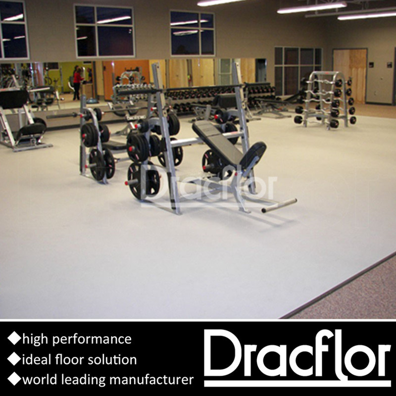 PVC Sports Flooring for Gym Weight Room