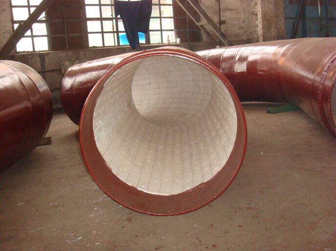 92% Alumina Ceramic Engineering Tile for Bend Pipes