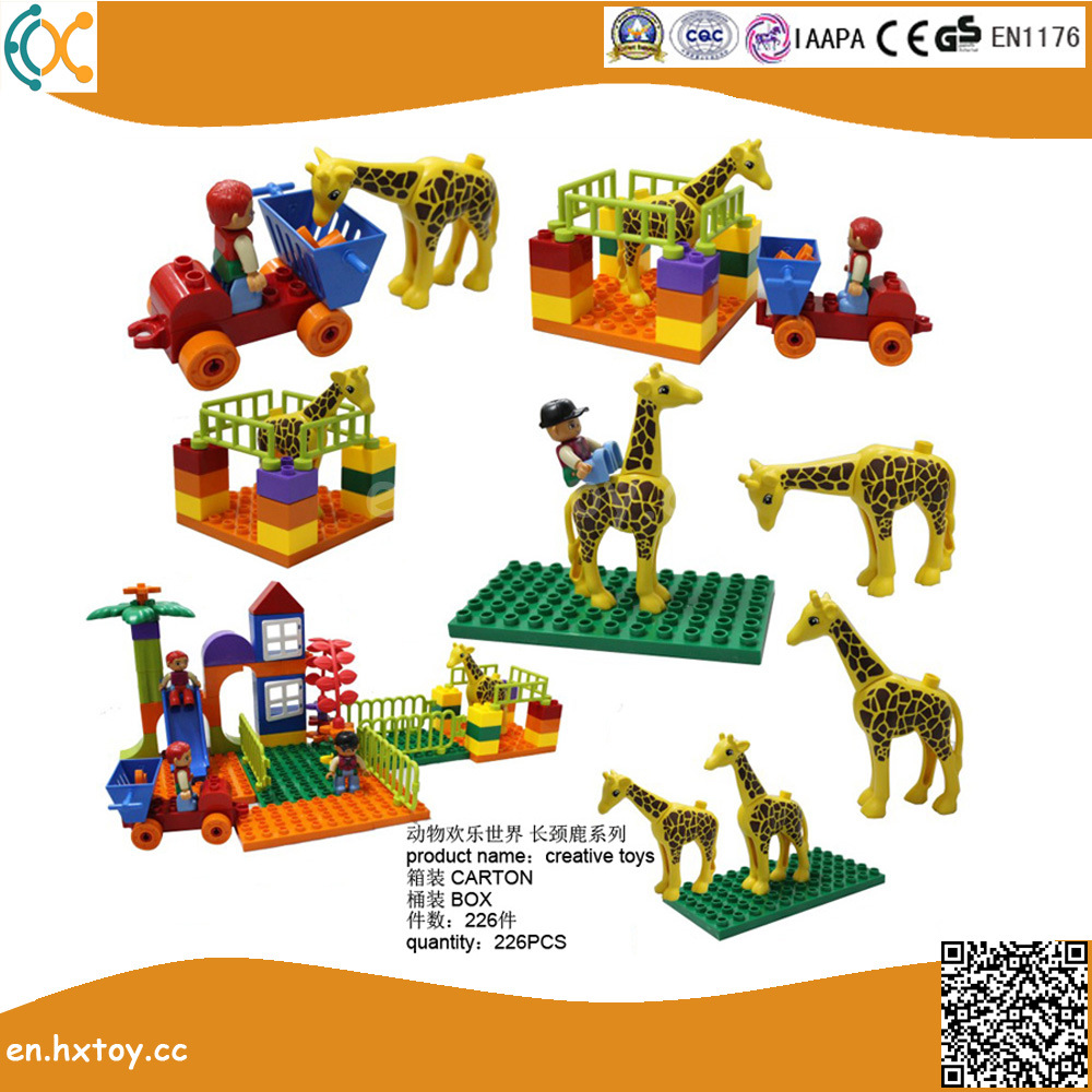 Plastic Educational Toy Bricks for Children