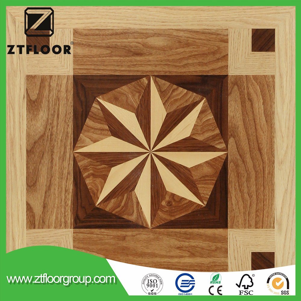 AC3 Building Material Laminated Floor Tile with High HDF