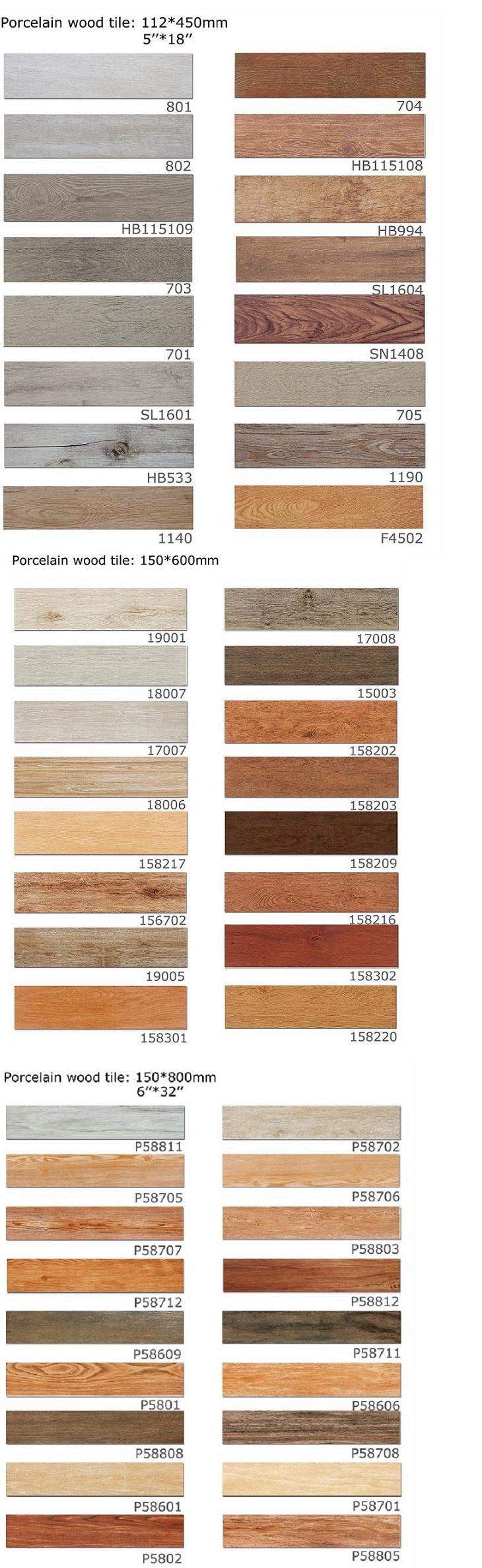 Ceramic Wood Plank Tile, Rustic Porcelain Wood Floor Tile
