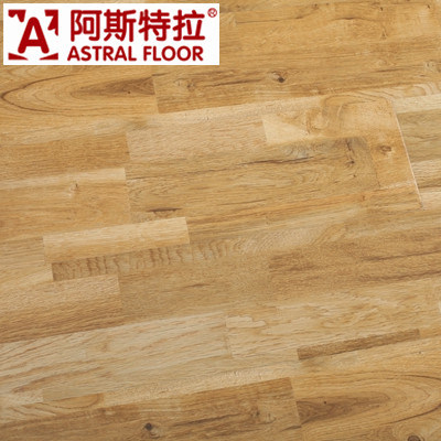 HDF with High Quality and Low Price Handscraped Grain Laminate Flooring (AS1507)