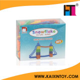 Super Quality Plastic Toys Snowflake Building Blocks for Children