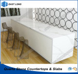 High Quality Kitchen Countertop for Home Decoration with Quartz Stone Material (Marble colors)
