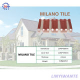 Wind Resistance Easy Construction Stone Coated Metal Milano Roof Tile