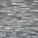 Flamed Nero Santiago Grey Granite Tile for Stone Wall Caldding