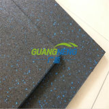 Indoor Recycle Rubber Tile, Wearing-Resistant Rubber Tile, Gymnasium Flooring,