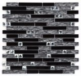 Hot Sell Black and White Color Crystal Mosaic Tile for Decoration