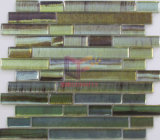 Art Pattern Long Strip Glass Made Mosaic Tiles (CFS614)