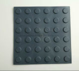 Warnning Anti-Slip Rubber PVC Floor Tactile Tiles