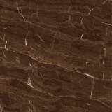 Cheap Glazed Printing Finish Brown Color Marble Ceramic Tiles Polished