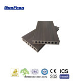Co Extrusion Synthetic Teak WPC Wood Plastic Composite Outdoor Hollow Decking Prices