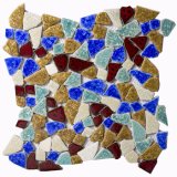 Transmutation Glazed Ceramic Mosaic Pattern Luxury and Elegant Mosaic Tile