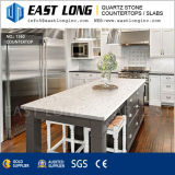 Polished Quartz Stone Counterops for Engineered/Bathroom with Solid Surface Building Material