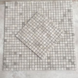 Polished Artic Silver Grey Marble Mosaic Tile for Floor/Wall