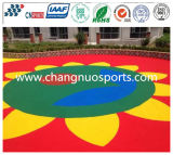 High Resilient Laminated Moving Sports Flooring for School