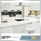 Multi-Function White/Beige Polished Quartz Stone Countertop for Kitchen
