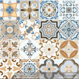 Building Material Retro Tiles Pattern Rustic Porcelain Tile for Decoration (VRR6F213, 600X600mm)