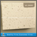 Engineered Artificial White Colors Quartz Stone with Mirror Sparkles