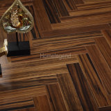 Brown Color Ebony Herringbone Parquet Wood Flooring/Engineered Wood Flooring