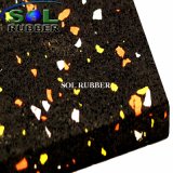 Mixed Color Rubber Gym Flooring