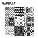 Building Tiles Black and White Glazed Polished Floor Tile 600*600