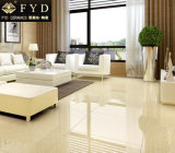 600*600 Pulati Yellow Polished Porcelain Floor Tile Fp6003