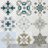 Building Material Retro Tiles Pattern Rustic Porcelain Tile for Decoration (VRR6F209, 600X600mm)