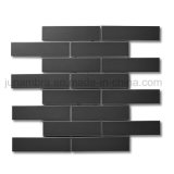32.5X145mm Dark Grey Matte Brick Glazed Porcelain Mosaic Tile