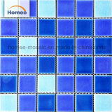Square Shape Mix Color 6mm Ceramic Mosaic Tile of Swimming Pool 