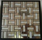 High Quality Stainless Steel Mix Glass Mosaic Tile